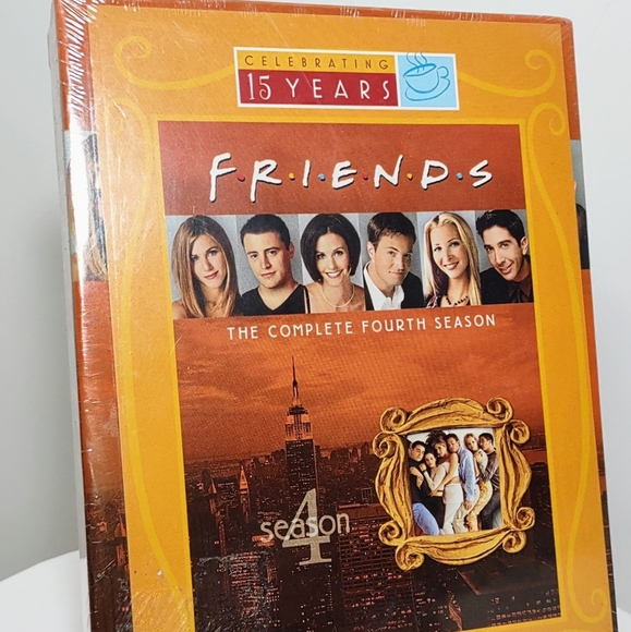 Friends Season 4 DVD Set TV Sitcom Sealed Mathew Perry Unseen Scenes - Picture 11 of 11